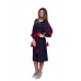 Embroidered Dress "Chiffon Night"